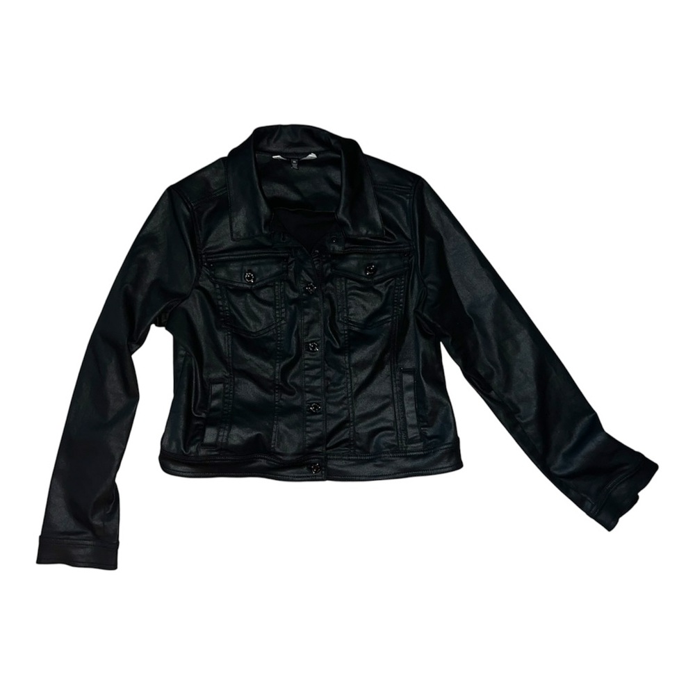 White House Black Market denim jacket size 16